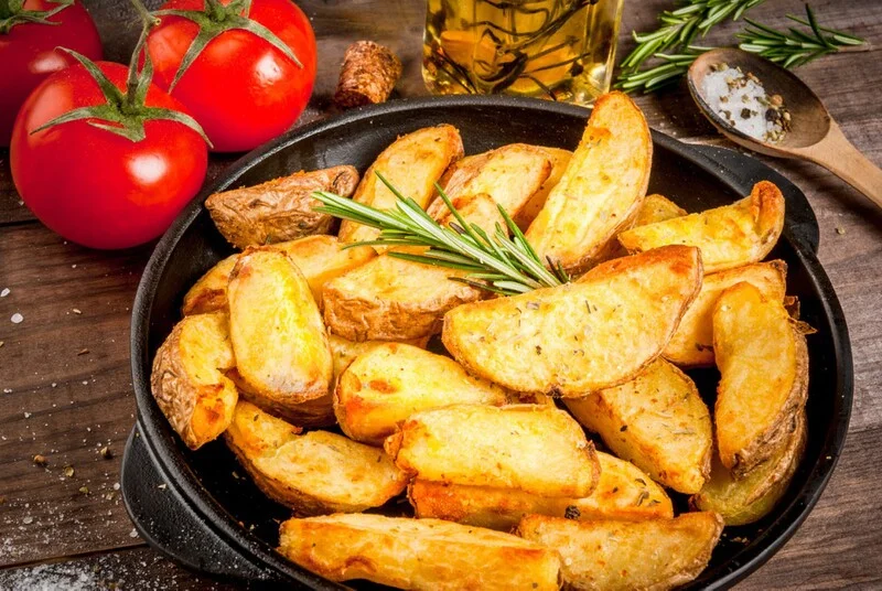 Картошка по деревенски